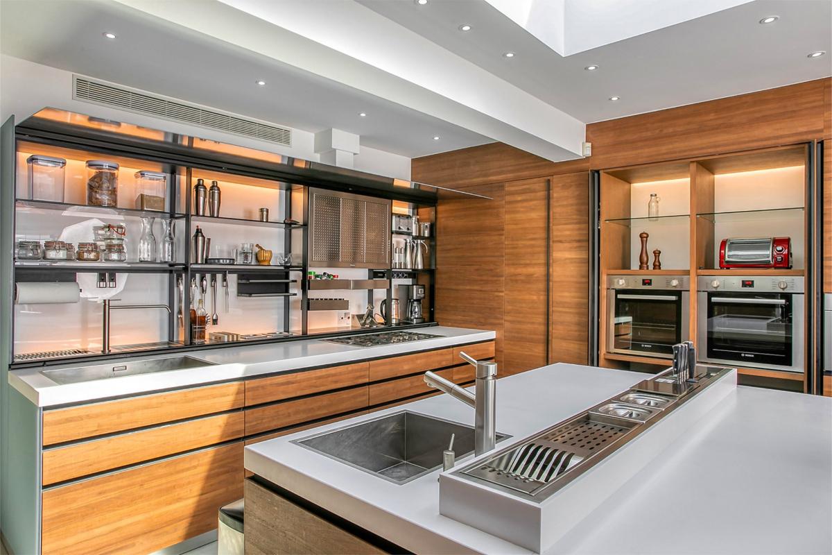7 bedrooms luxury villa rental St Martin - Modern kitchen